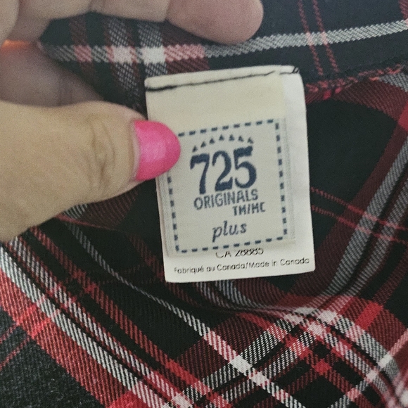 Levis 725 Plaid Tartan plus size 3x skirt - Picture 4 of 6